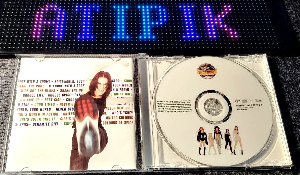 🌍 Spice Girls "Spiceworld" Cd Virgin 1997 - Prensado Holanda 29 Años 🔥 – photo 3